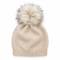 Beanie champagne flat lay