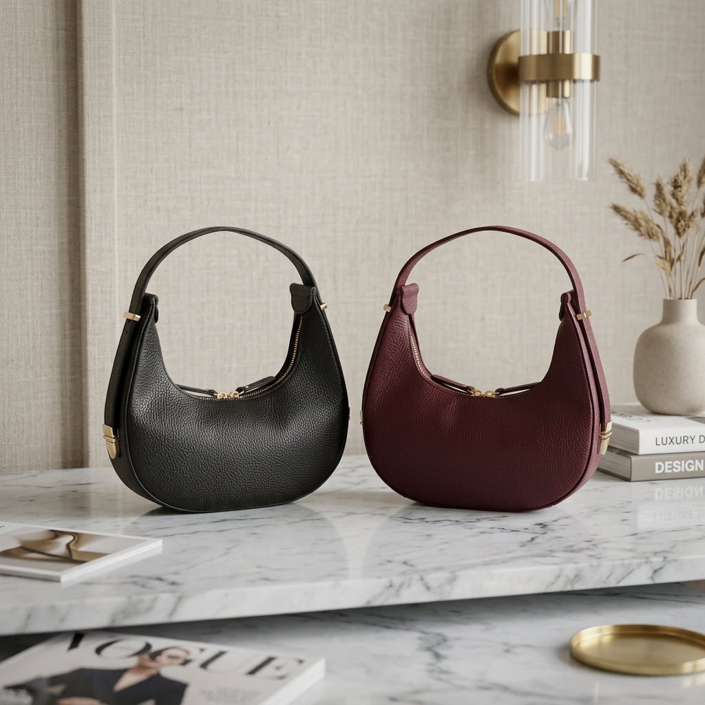 Manoa Bags – Borsa a Tracolla in Pelle – Luna - Manoa Bags & Co