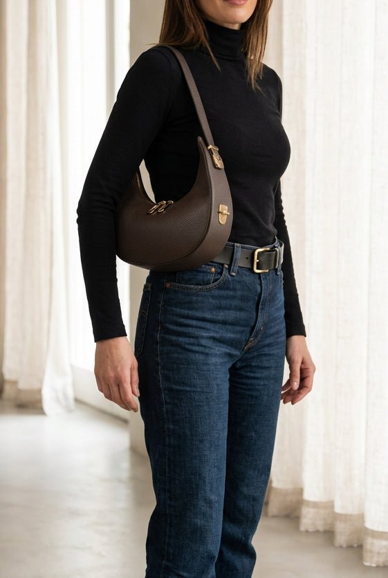 Manoa Bags – Borsa a Tracolla in Pelle – Luna - Manoa Bags & Co