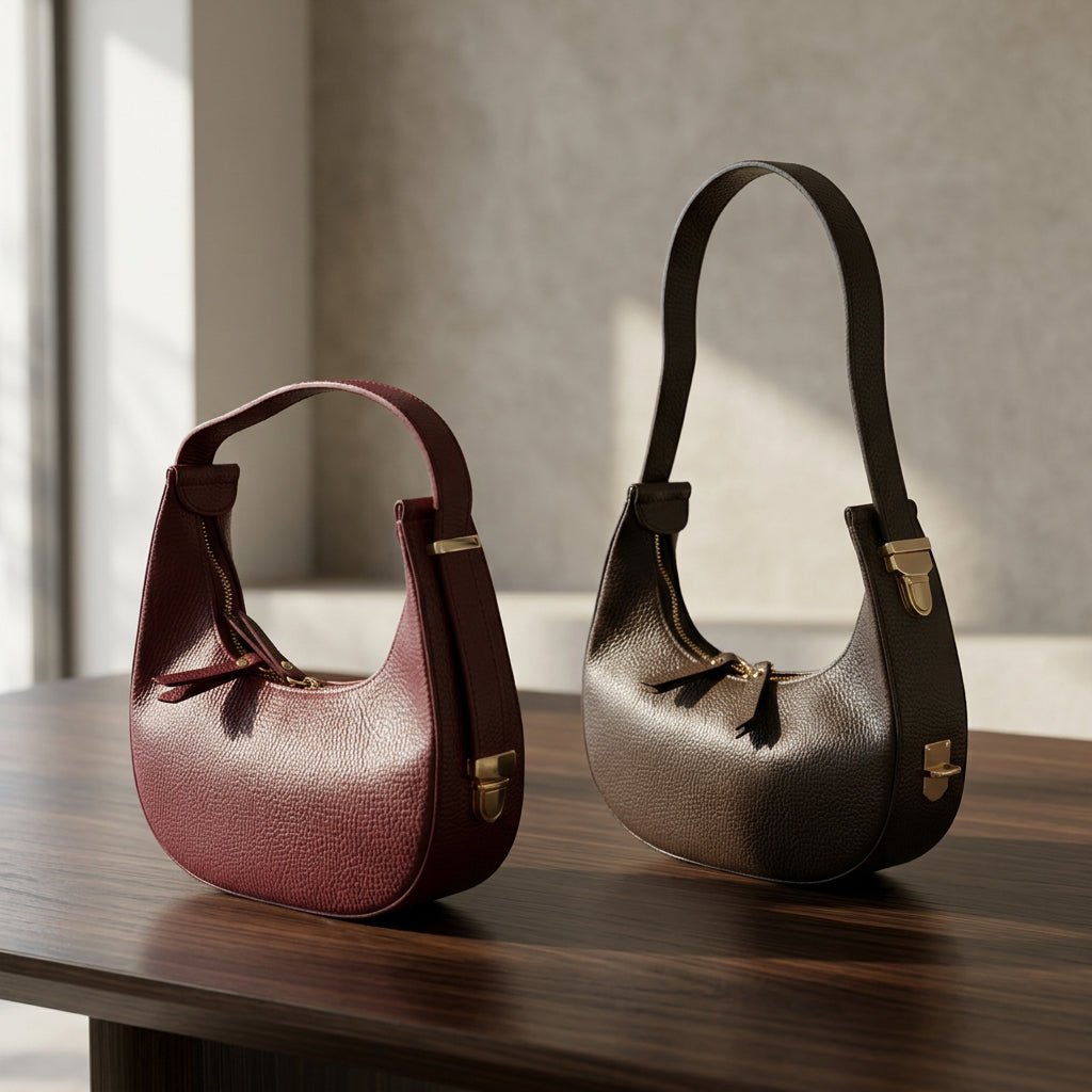 Manoa Bags – Borsa a Tracolla in Pelle – Luna - Manoa Bags & Co