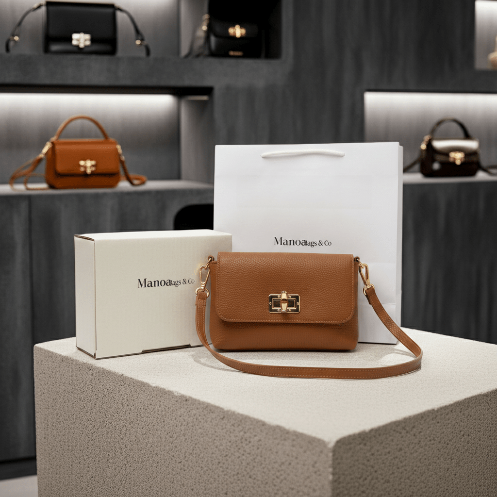 Manoa Bags – Borsa Estiva in Pelle – Giulia - Manoa Bags & Co