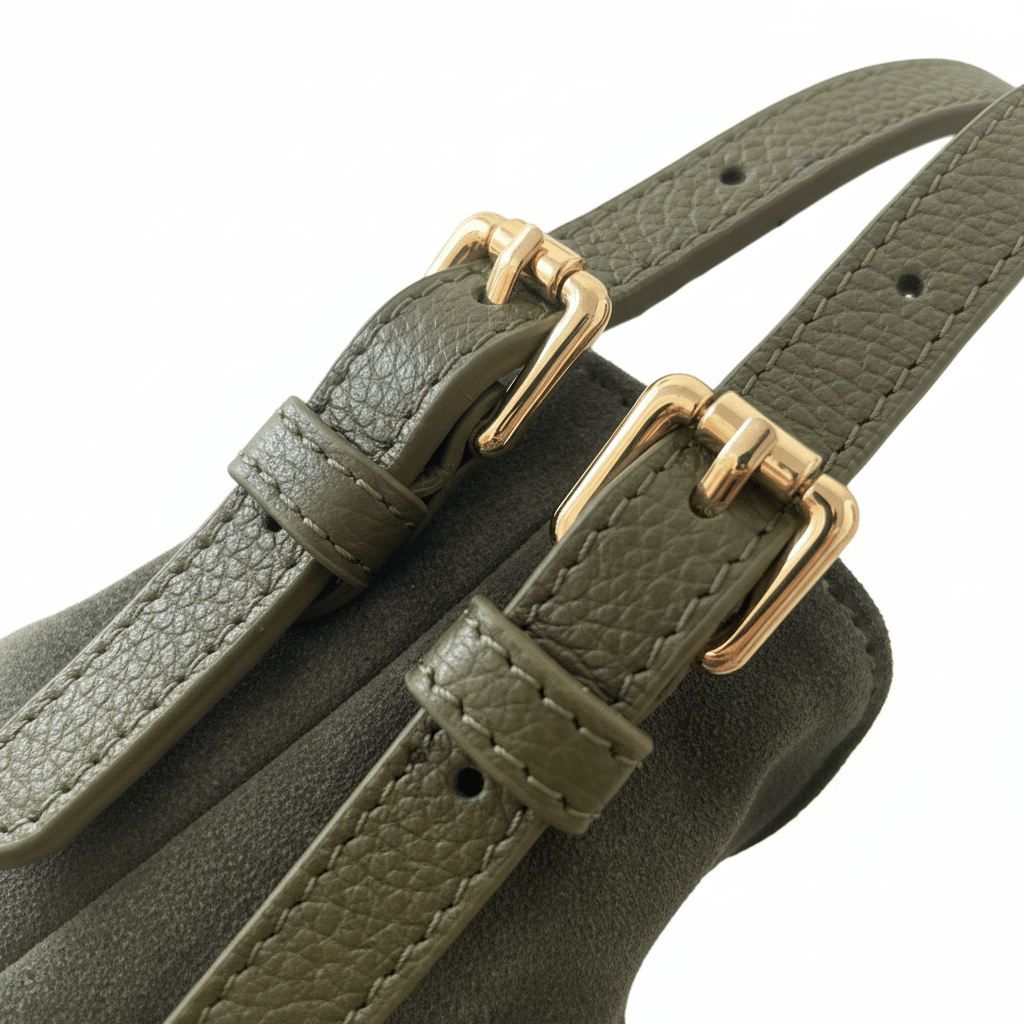 Manoa Bags – Borsa in Camoscio – Verde Militare - Manoa Bags & Co