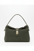 Manoa Bags – Borsa in Camoscio – Verde Militare - Manoa Bags & Co
