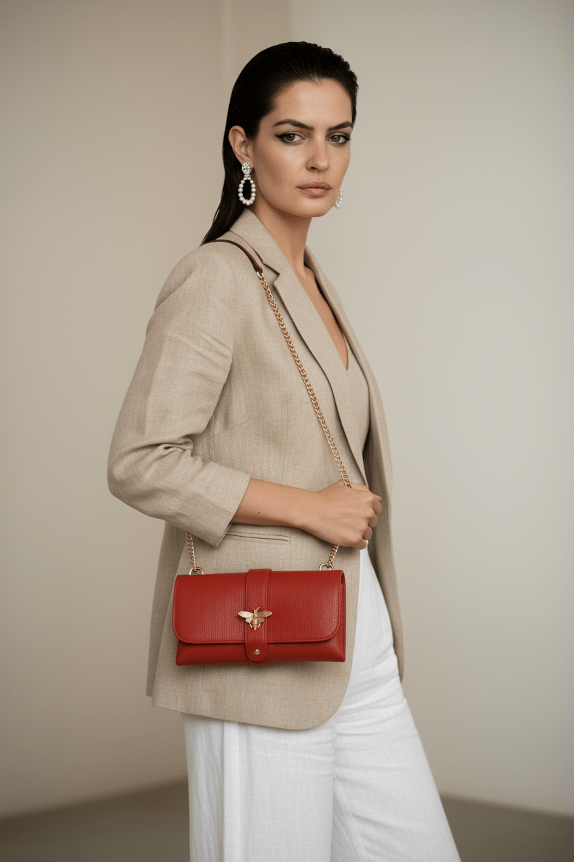 Manoa Bags – Borsetta a Tracolla in Pelle – Donna - Manoa Bags & Co
